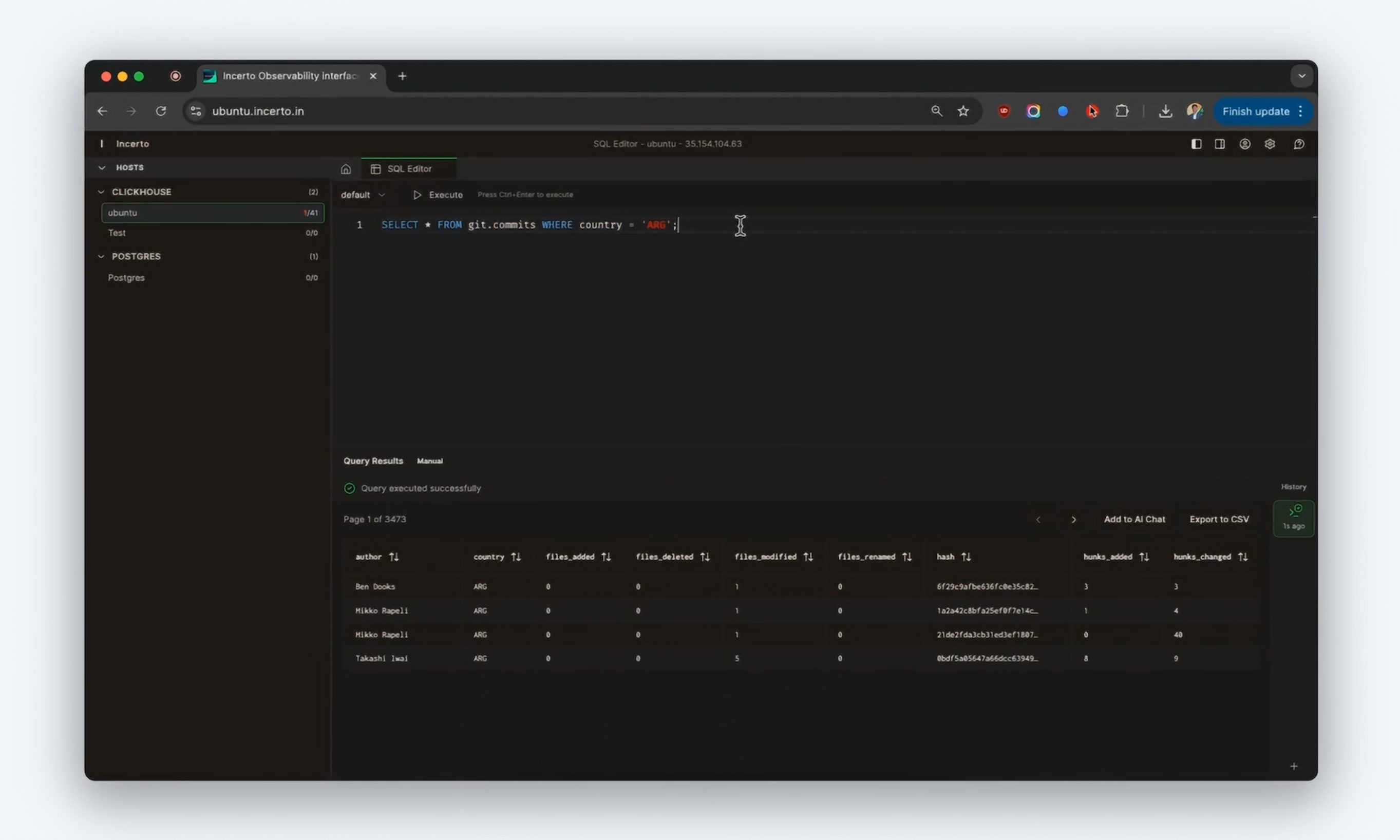 SQL Editor preview